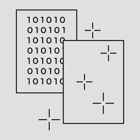 Icon zur Darstellung der Entfernung von Metadaten aus Bilddateien